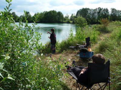 Jugendfischen am Baggersee Ulbricht 