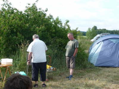 Jugendfischen am Baggersee Ulbricht am 14