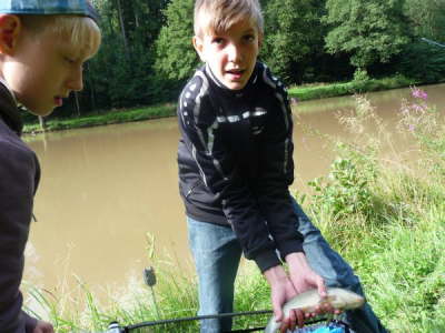 Jugendfischen am Erlensumpfweiher am 23.08.2014