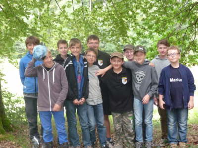 Jugendfischen am Erlensumpfweiher am 23.08.2014